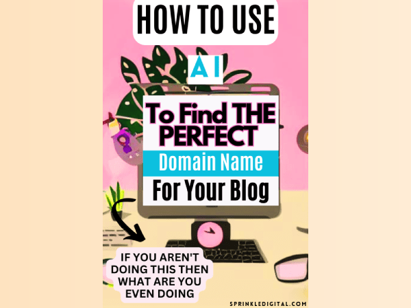 How to Use ChatGpt to Choose a Domain Name [Free Domain Generator AI]