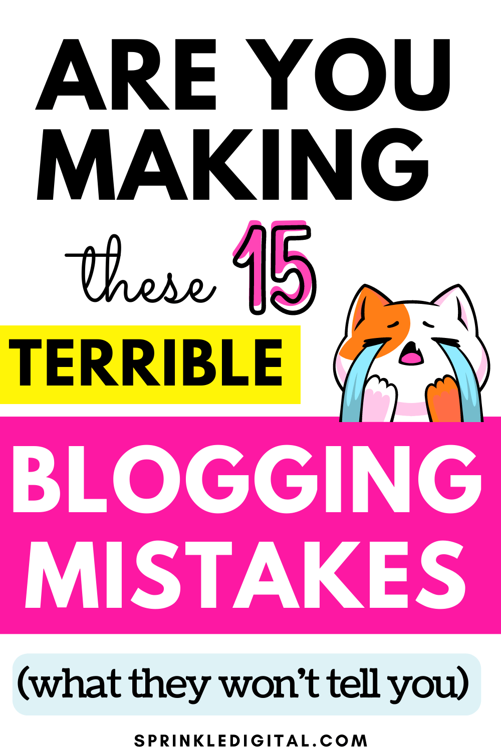 Amateur Blog Mistakes